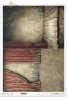 Kurtyna, teatr, scena, vintage, retro, deski, drewno, teatralne rekwizyty, scenografia, stary styl
